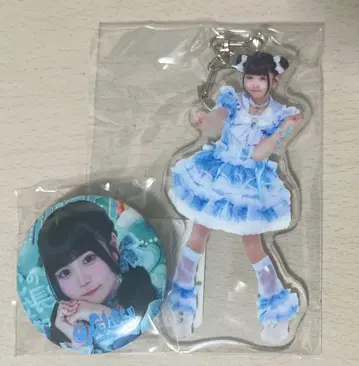 iLiFE! 니지하네 미니 아크릴 키링 캔뱃지 세트