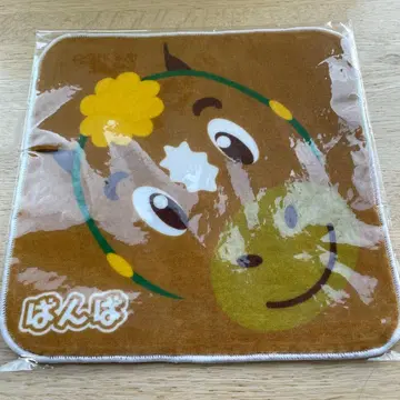 미사용 새상품 반에이 경마 반바 타월 손수건