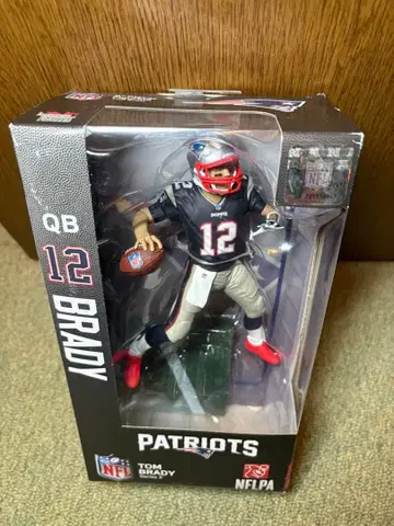 NFL 6인치 톰 브래디 피규어 페이트리어츠/네이비