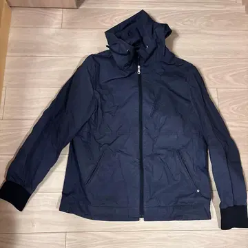 NANO UNIVERSE 네이비 마운틴 후드티 XL