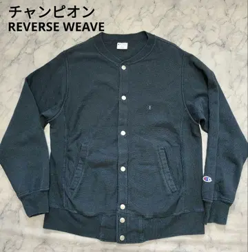 챔피온 챔피온 리버스 위브 맨투맨 바시티 자켓 L