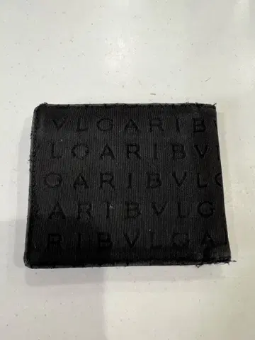 불가리 로고 매니아 접이식 지갑