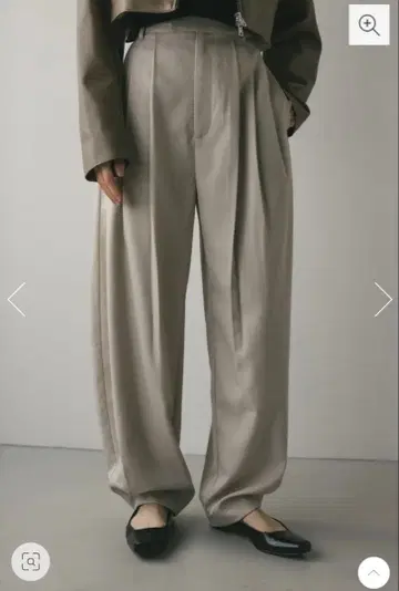 stylemixer 와이드 턱 형태 팬츠 m