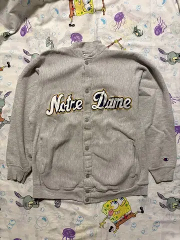 CHAMPION REVERSE WEAVE SNAP CARDIGAN (L)