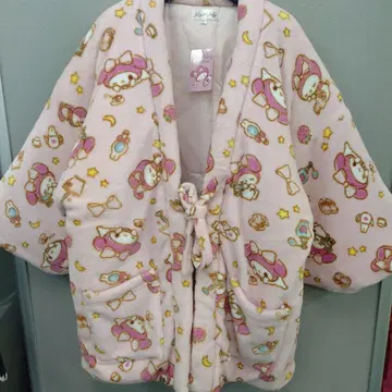 여성 한텐 My Melody 핑크 도테라 L 사이즈