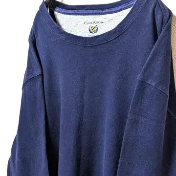 클럽룸 무지 맨투맨 트레이닝복 네이비 네이비 컬러 L 구제 의류