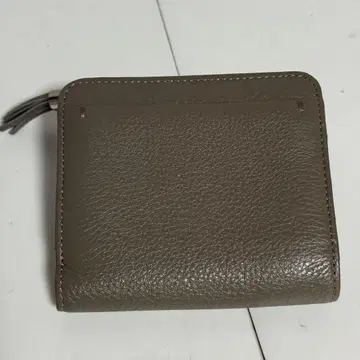 미사용급 츠치야 가방 클라르테 프린지 스몰 지갑 그레이지