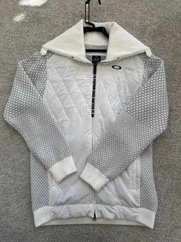 OAKLEY 남성용 자켓 L 화이트/그레이