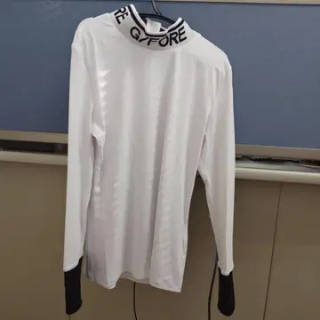 G/FORE 여성용 골프 셔츠 화이트