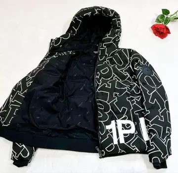 레어 1piu1uguale3 다운 자켓 블랙 M