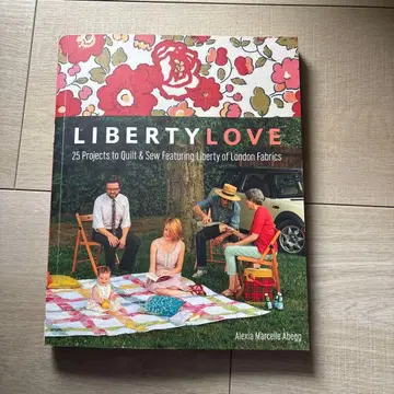 LIBERTY LOVE 리버티 패치워크 도안집 외국도서