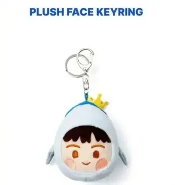 BTS JIN WWH 페이스 키링 마스코트 봉제 인형