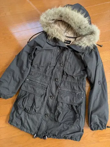 MAYSON GREY 메이슨 그레이 블랙 모즈 코트 라이너 포함