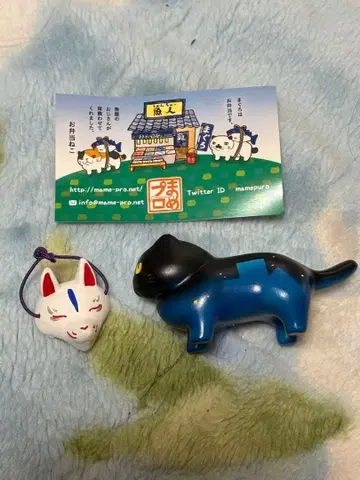 마메프로 고양이 피규어