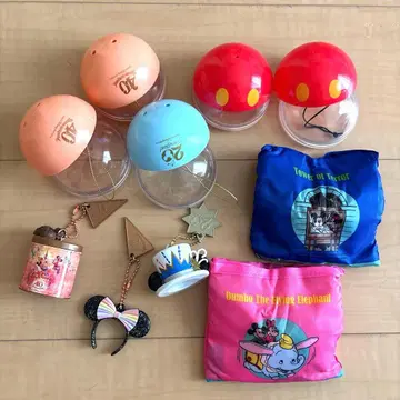 도쿄 디즈니 리조트 캡슐 토이 (5개 세트)