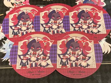 벨벳 하즈빈 호텔 애니메이트 카페 코스터 5장 세트