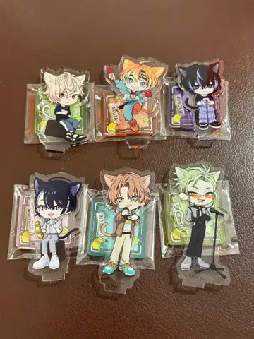 18TRIP 마네키네코 아크릴 스탠드 아크스타 낮반 세트