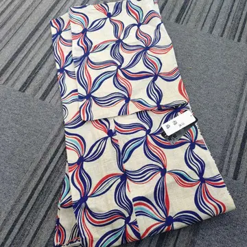 시원한 바람 패턴 린넨 유카타 단품