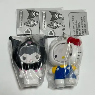 산리오 사진 프레임 마스코트 헬로키티 쿠로미 2종 세트