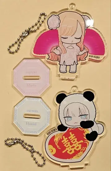 그 비스크 돌은 사랑을 한다 차이나 아크릴 스탠드 키링 하니엘