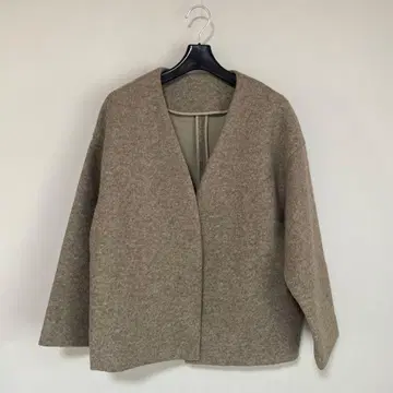 플라주 Plage V 컬러 자켓 36 두꺼운 원단 따뜻한 DMW