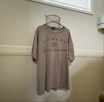할리데이비슨 브라운 T셔츠 M 사이즈