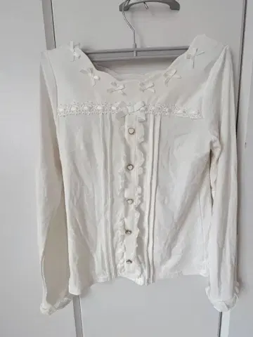 LIZ LISA 하트 리본 셔츠