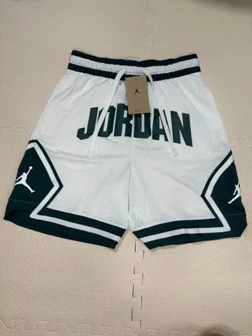 JORDAN 메쉬 숏팬츠 화이트/그린