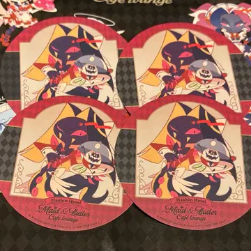 해즈빈 호텔 애니메이트 카페 특전 코스터 서펜샤스 4개