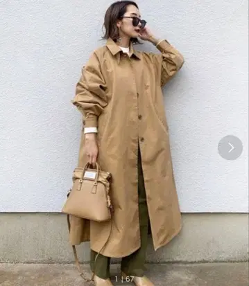 ReNorm [ poconyan.co ] 볼륨 슬리브 발마칸 코트