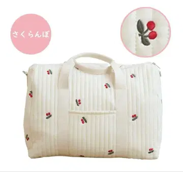 미사용 새상품 마더스 보스턴 백 체리