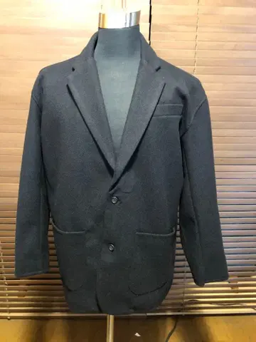 블랙 테일러드 자켓