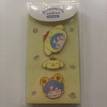 NCT x SANRIO 재현 폼폼푸딩 핀 배지