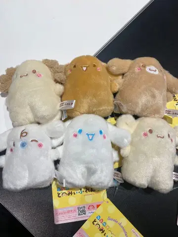 시나모롤 나란히 두 미 프렌즈 마스코트 시나몬 프렌즈 6종 세트