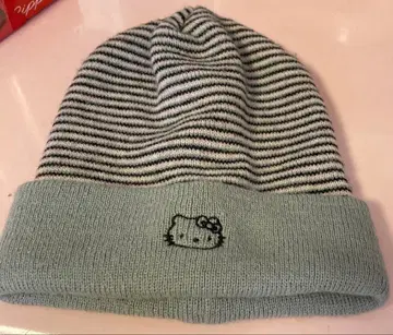 헬로키티 보더 니트 모자 즉시 구매 OK
