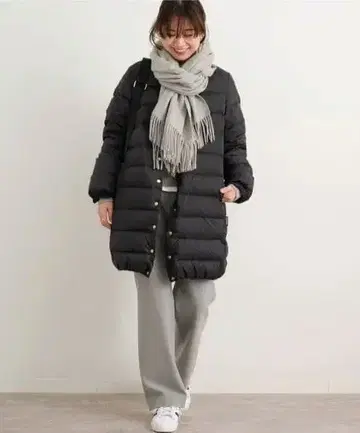 JOURNAL STANDARD relume 깔끔한 롱 다운 아우터