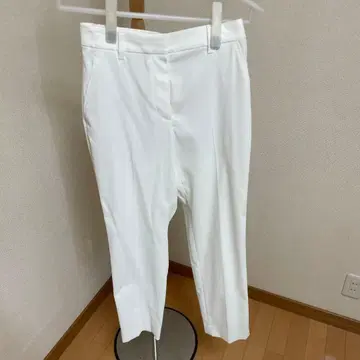 PLST 화이트 슬랙스 S 사이즈