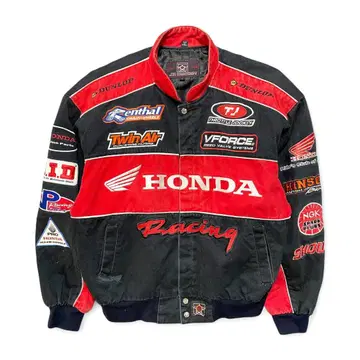 구제 빈티지 혼다 우드페커 레이싱 자켓 남성용 L