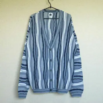 Fafatt 가디건 쿠지풍 블루 계열 프리 사이즈