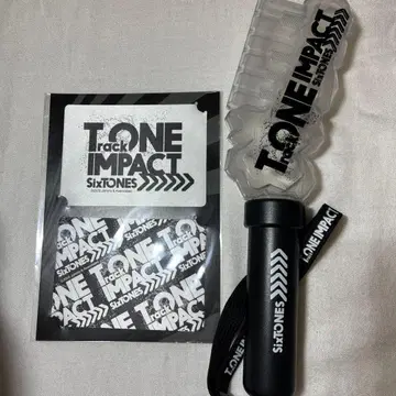 SixTONES TrackONE -IMPACT 응원봉, 스티커 덤 포함