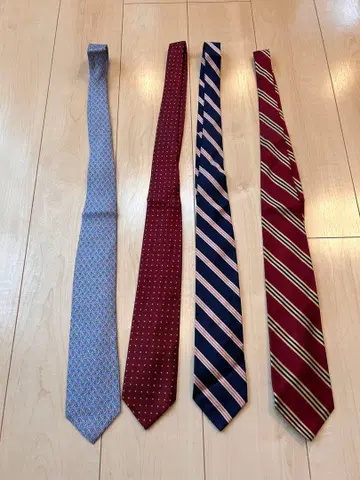 [ 4도서 세트 ] 남성용 넥타이 BROOKS BROTHERS