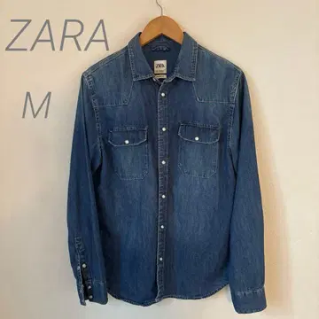 ZARA 남성용 데님 셔츠