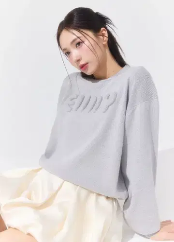 eimy istoire EIMY 로고 엠보싱 니트