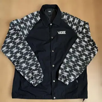 VANS 나일론 자켓 스컬 패턴