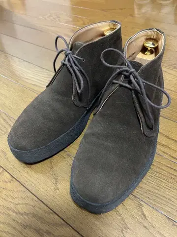 영국제 SANDERS 스웨이드 처카 부츠 BRIT CHUKKA 머드 가드