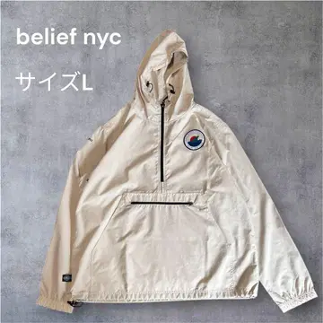 완판템! 새상품급 belief nyc 나일론 아노락 남성용 L