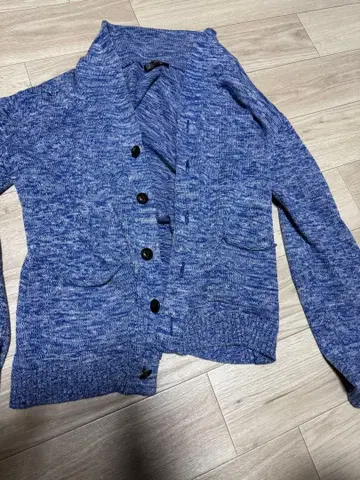 MICHEL KLEIN 파랑 가디건