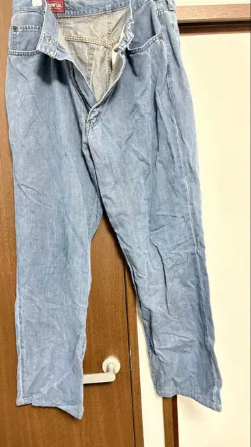 EDWIN 라이트 블루 데님 W81 H108