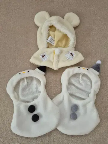 봉제 인형 디즈니 판초와 눈사람 3세트 스노우 칠