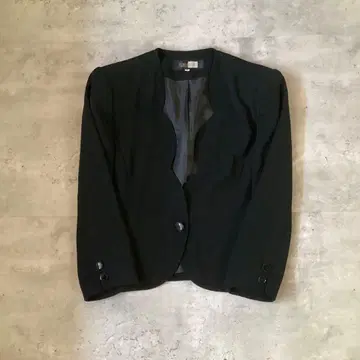 SOIR BENIR 소와르베니르 자켓 관혼상제 블랙 블랙